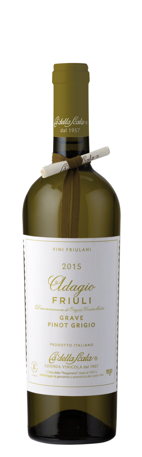 Adagio Pinot Grigio Friuli DOC   12%  0,75l