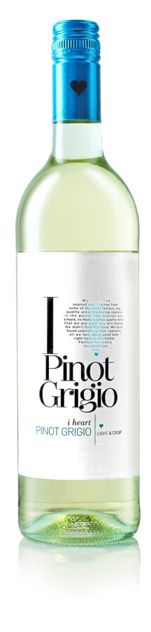 I Heart Pinot Grigio  11,5% 0,75L