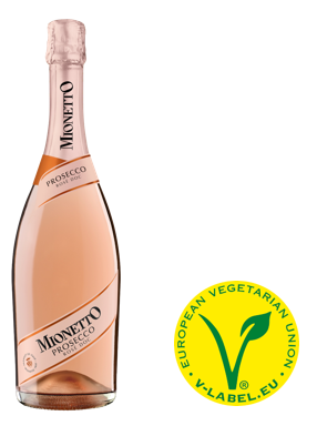 Mionetto Prosecco ROSE Extra Dry  D.O.C 11%, 0.75l