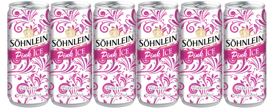 Sohnlein Pink Ice  8%, 0,2l  iepakojums 12gab.