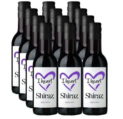 I Heart Shiraz  13%  0,187L  iepakojums 12gab.