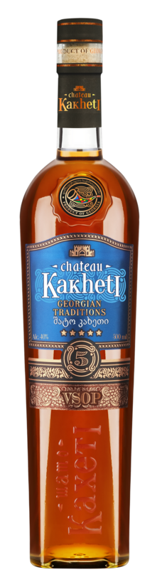 CHATEAU KAKHETI 5YO  40%, 0,5l
