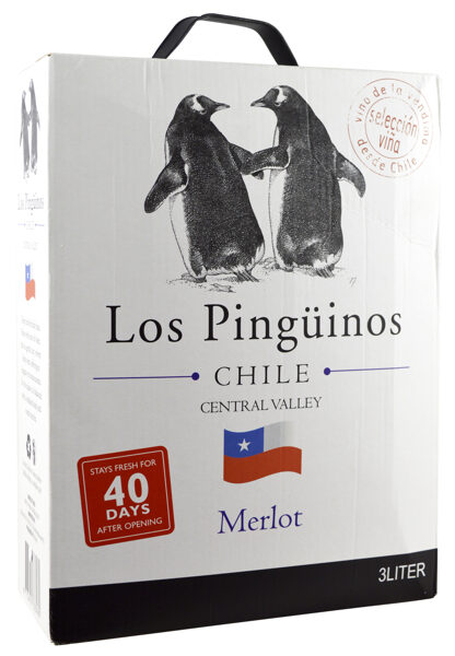 Los Pinguinos Merlot  12,5%  3,0l