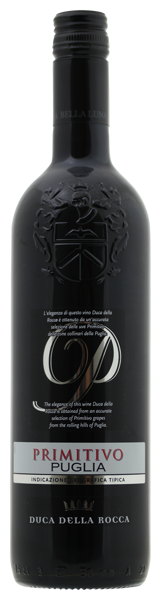 Duca Della Rocca Primitivo Puglia   13%   0,75l