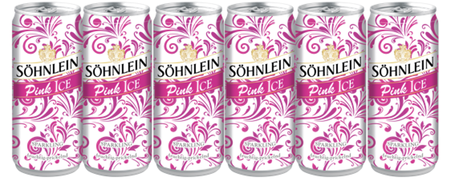 Sohnlein Pink Ice  8%, 0,2l  iepakojums 12gab.